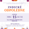 Indické odpoledne 2026